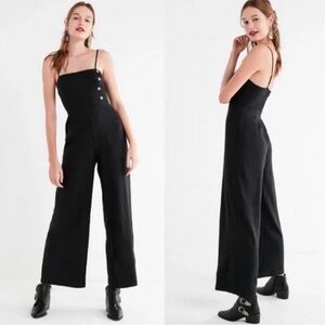 Reformation New Tortuga Linen Wide Leg Jumpsuit Size 4